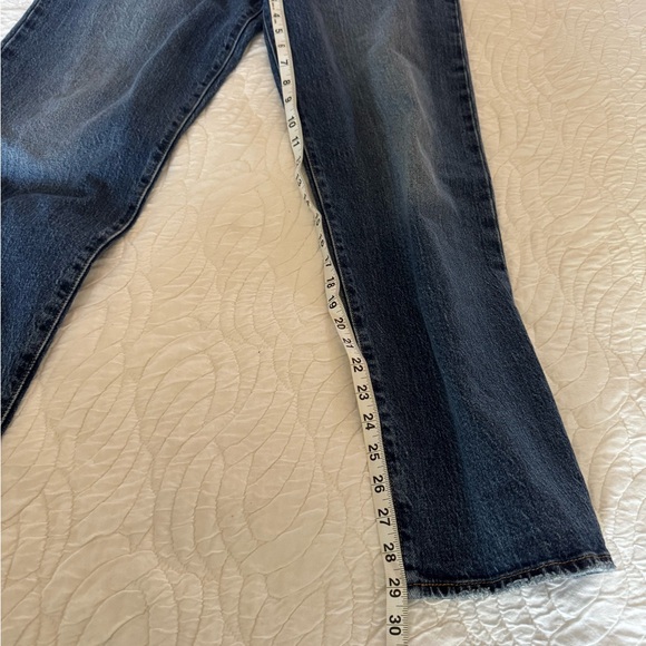 Levi’s Ribcage Straight Leg Classic Blue Women's Jeans size 29 - Picture 6 of 6